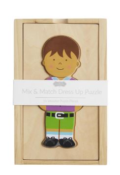 Boxed Dress Up Wood Toy