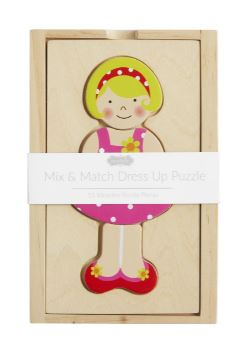 Boxed Dress Up Wood Toy
