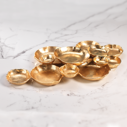 Cluster of Twelve Round Serving Bowls