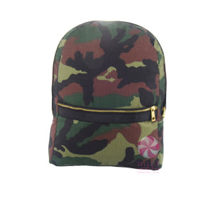 Seersucker Medium Backpack