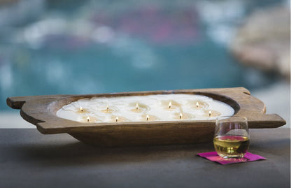 Citronella Pineapple Dough Bowl Candles