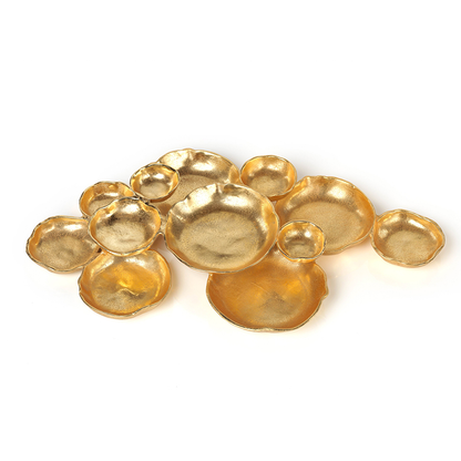 Cluster of Twelve Round Serving Bowls