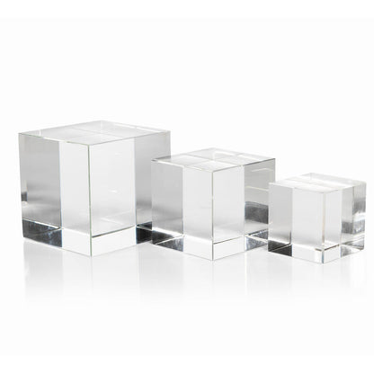 Crystal Glass Cube
