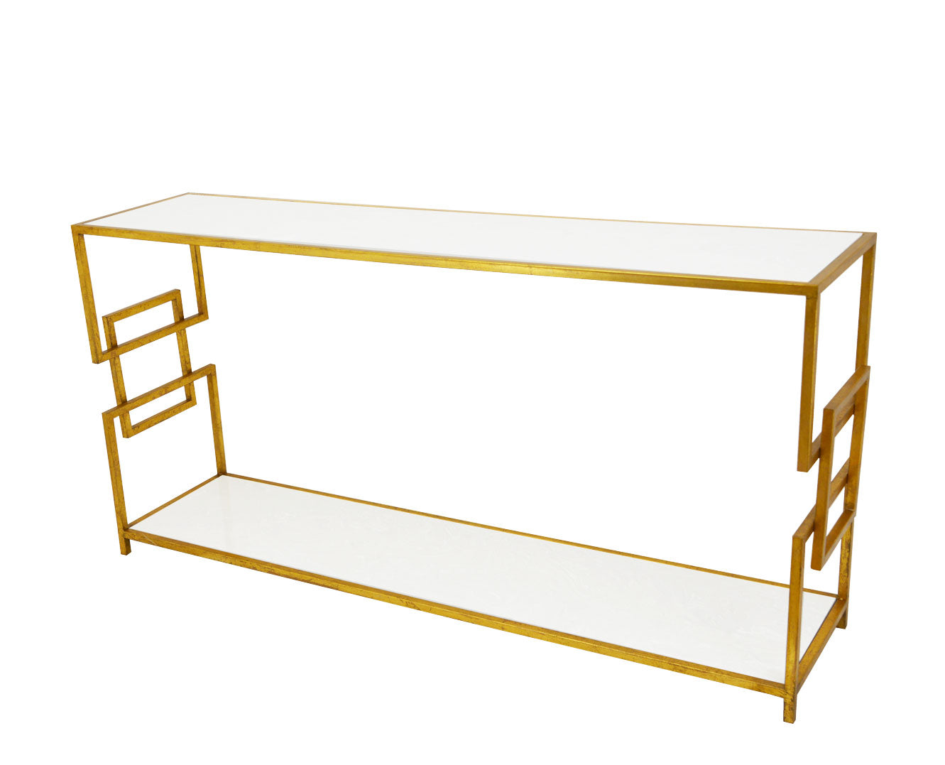 Gold Console Table