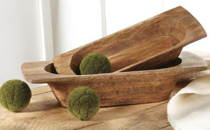 Wooden Dough Bowl