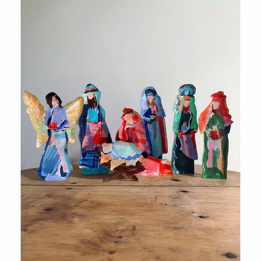 Acrylic Nativity Set (Large)