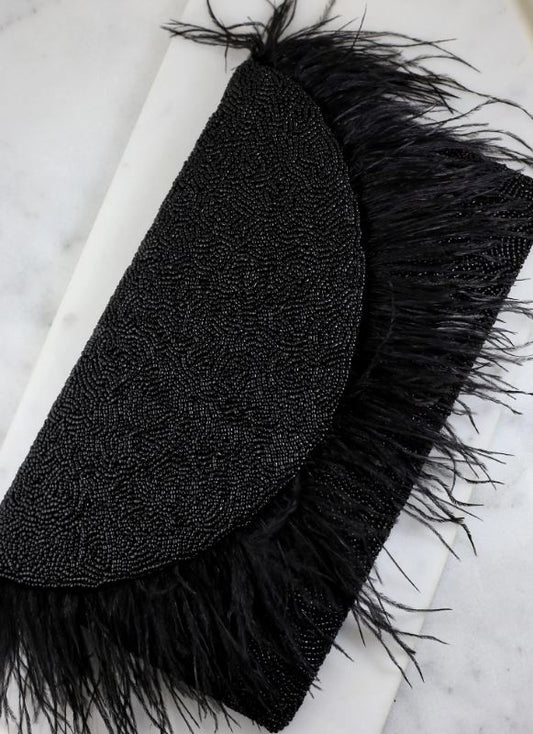 Flapper Beaded Crossbody