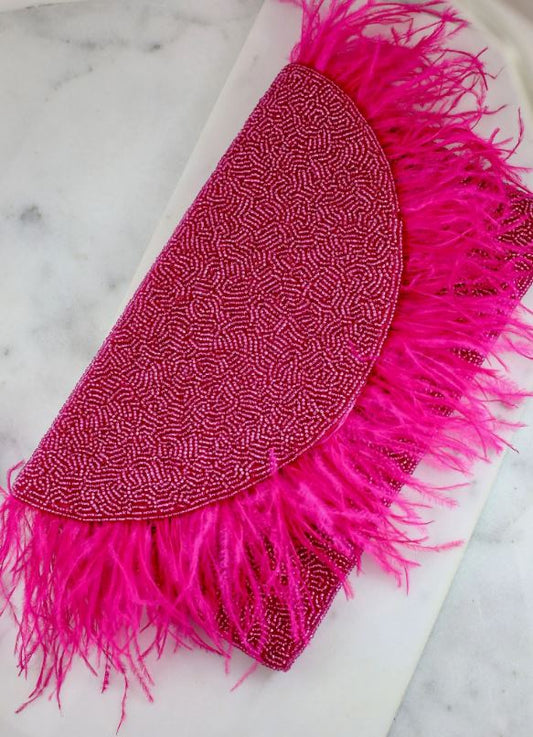 Flapper Beaded Crossbody