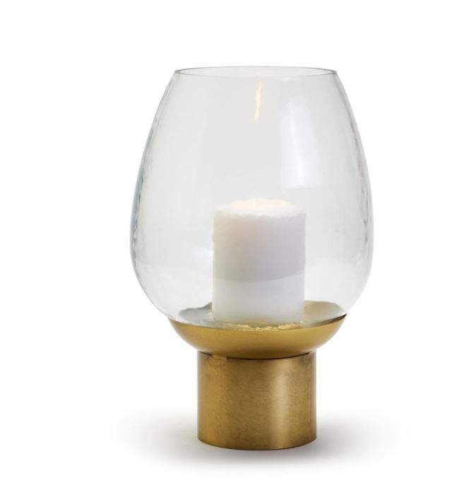 Glass Candle Holder (11.5")