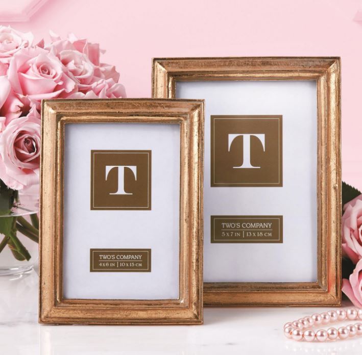 Chatelet Gold Leaf Photo Frames