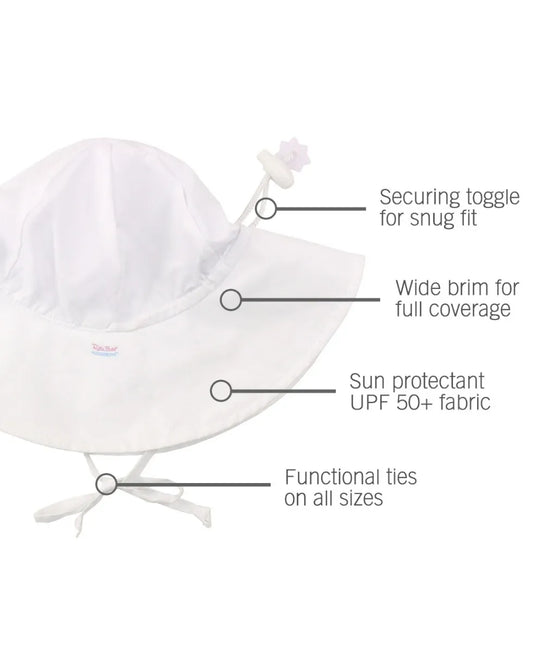 White Sun Protective Hat