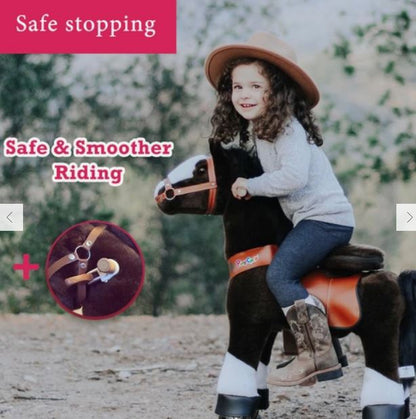 Ride-On Chocolate Brown Horse