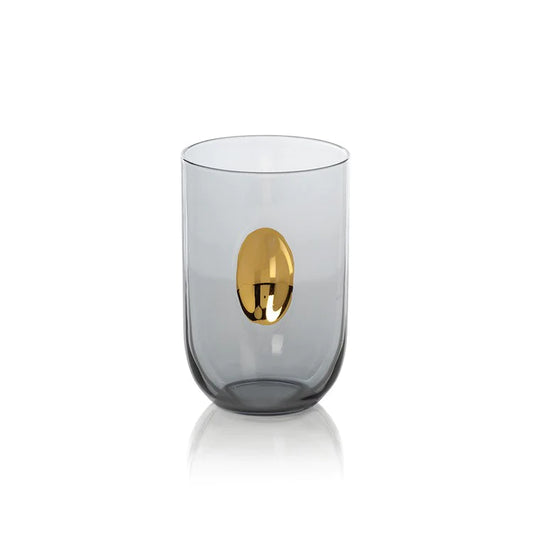 Aperitivo Tumbler with Gold Accent