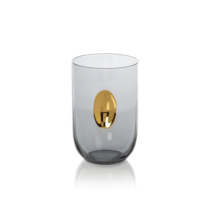 Aperitivo Tumbler with Gold Accent