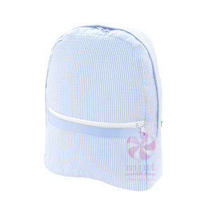 Seersucker Medium Backpack