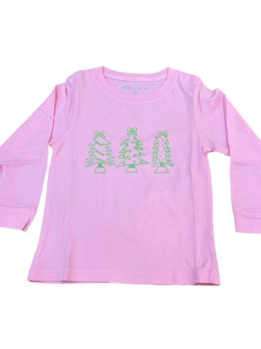 Long Sleeve Christmas Tree Shirt