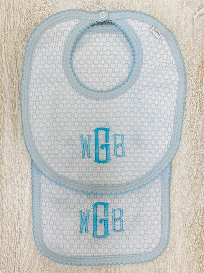 Paty Bib and Burp Set