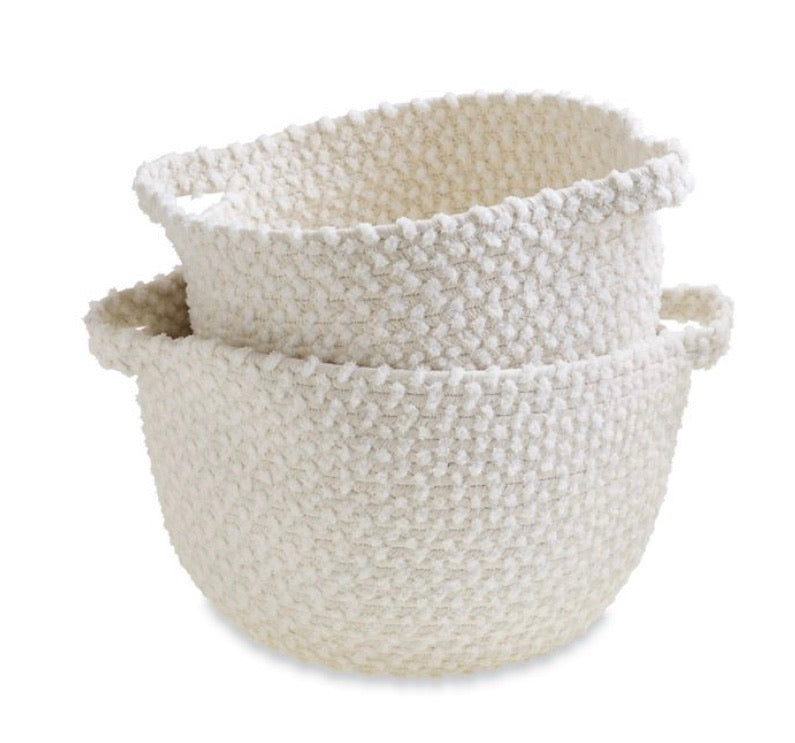 Chenille Rope Basket