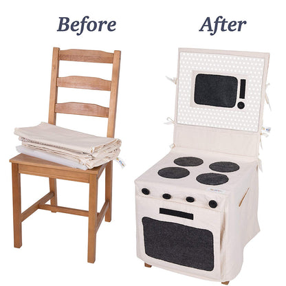 Pop Oh Ver Pretend Play Stove