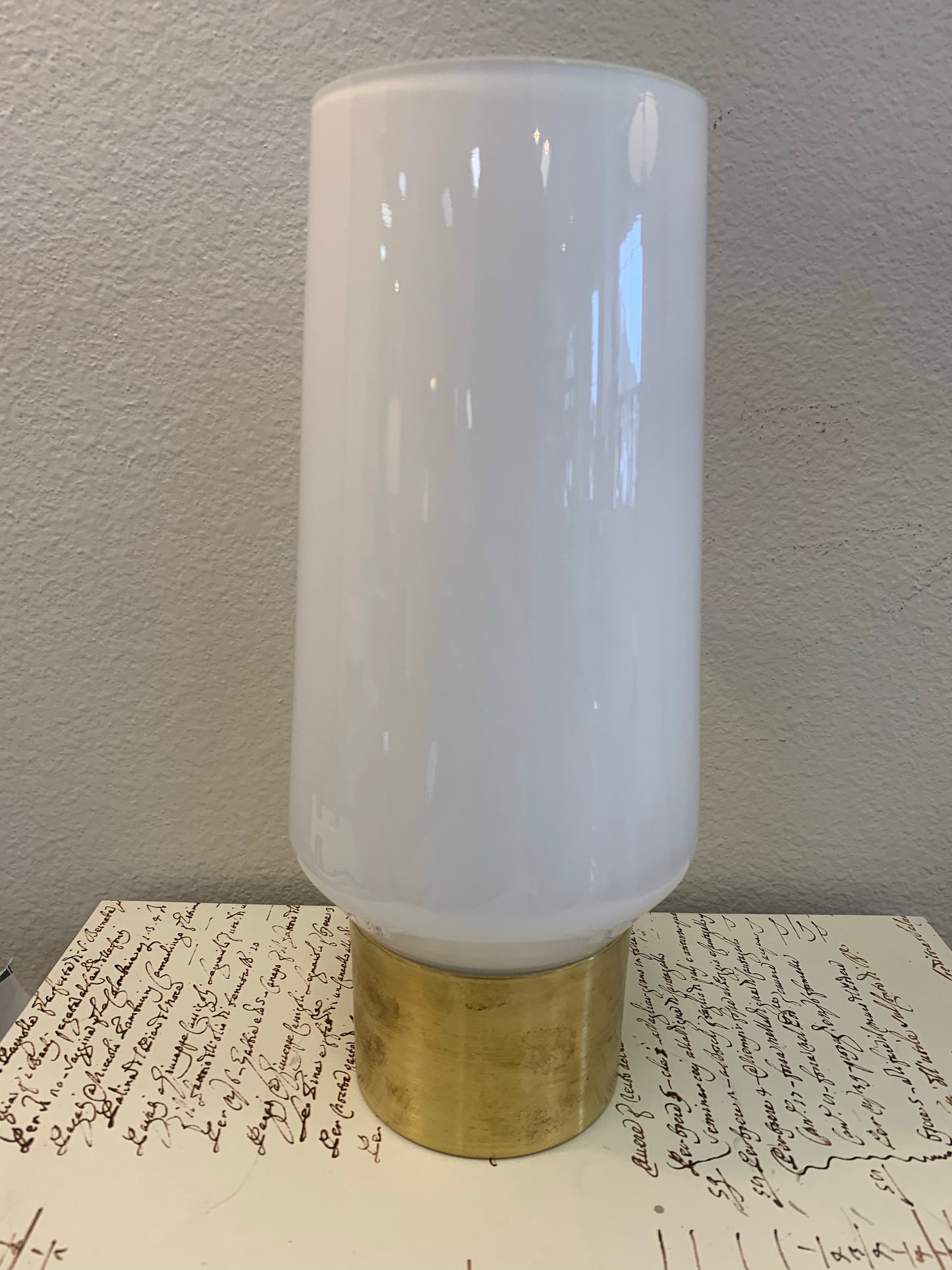 White and Gold Decorative Vase