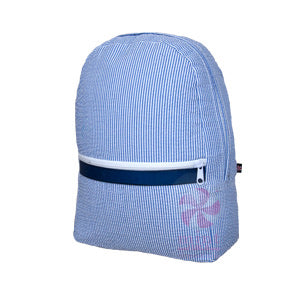 Seersucker Medium Backpack