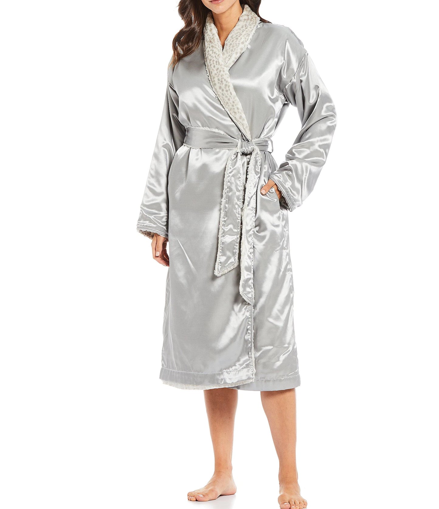 Little Giraffe Satin Robe