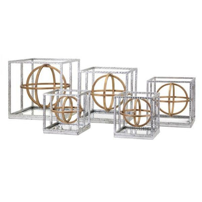 NK Arlette Dimensional Mirror Wall Decor
