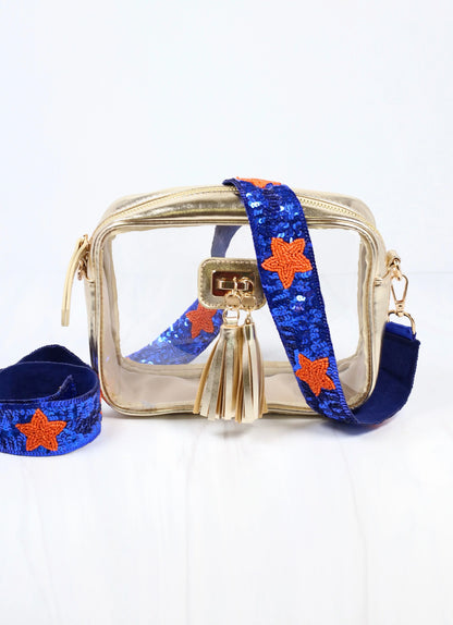 Sequin Crossbody Strap