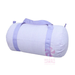 Medium Seersucker Duffel