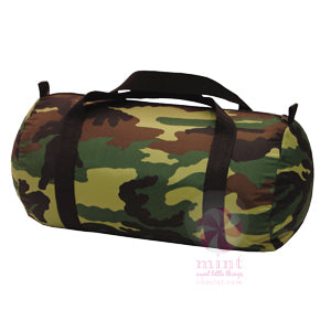 Medium Seersucker Duffel