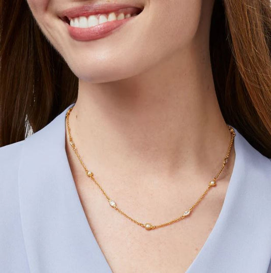 Monaco Delicate Station Necklace