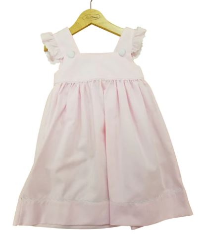 Pink Dress with Ric Rac Trim