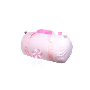 Medium Seersucker Duffel