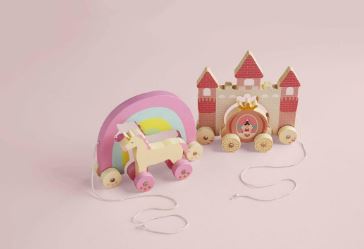 Princess Wood Toys