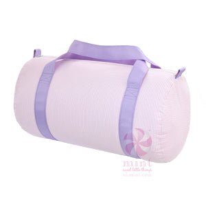 Medium Seersucker Duffel