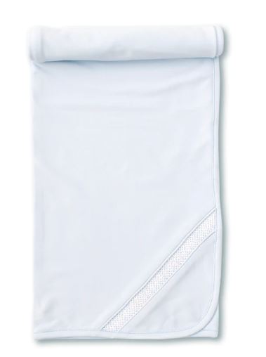 Kissy Kissy Hand Smocked CLB Charmed Blanket