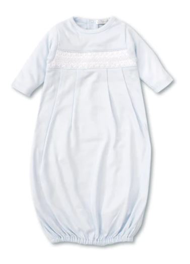 Kissy Kissy Hand Smocked CLB Charmed Sack Gown