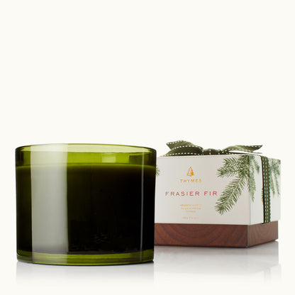 17 oz. Frasier Fir Green 3-Wick Candle