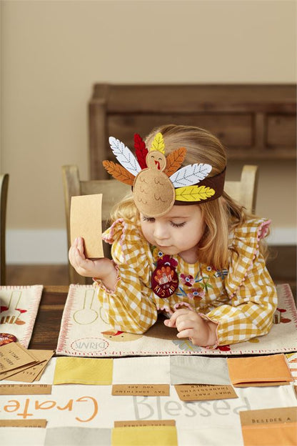 Turkey Place Card/Headband
