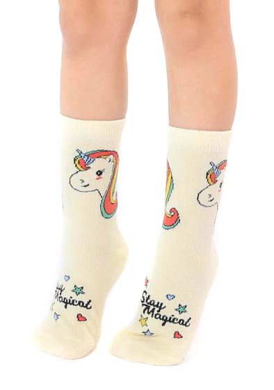 Kids 3D Crew Socks