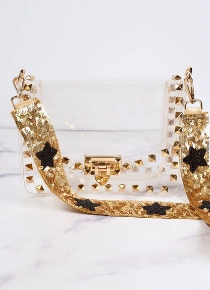 Sequin Crossbody Strap