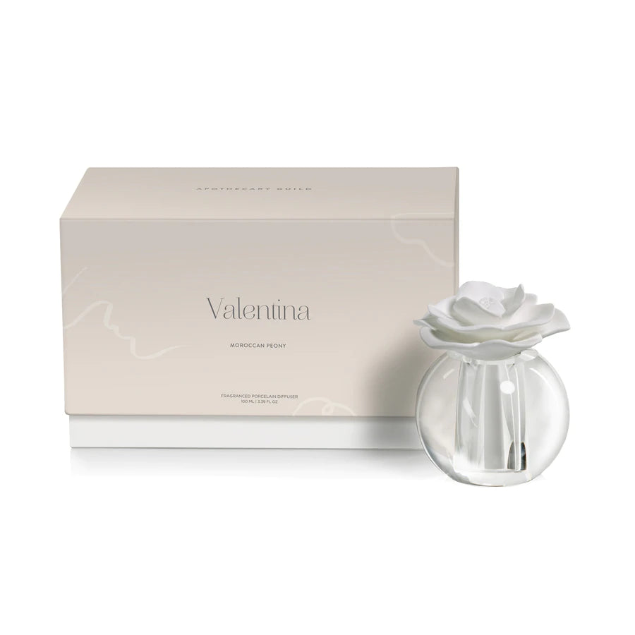 Valentina Crystal Ball Diffuser - Moroccan Peony