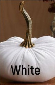 Small Velvet Pumpkin